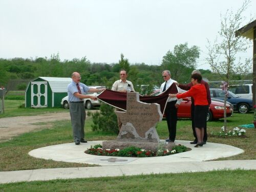 Dedication of Monument