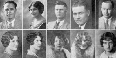 RHS 1930 Faculty #1