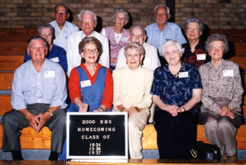 RHS-1934,36,37 Homecoming in 2000