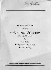 Senior Play