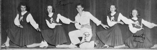1946/47 RHS Cheerleaders