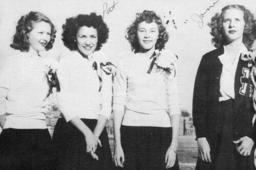 1945/46 RHS Cheerleaders