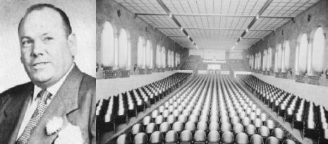 B.E. Garner & inside of Arcadia Theater