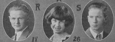 RHS Senior Class of 1926