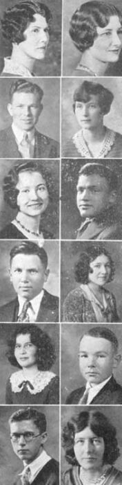 RHS 1930 Senior Class #1