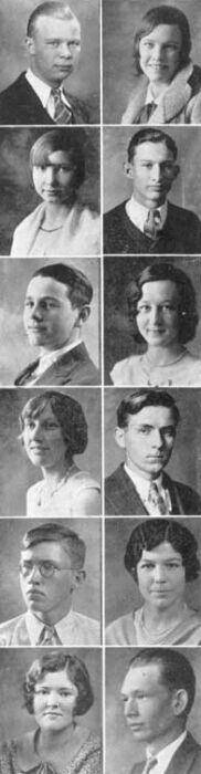 RHS 1930 Senior Class #3