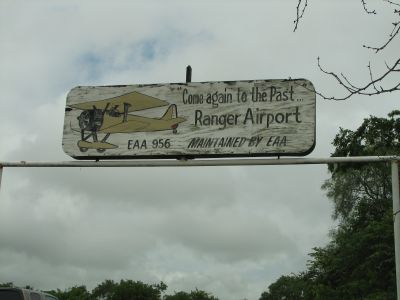 Dedication at Ranger Airport