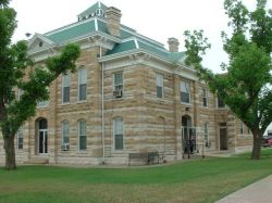 Throckmorton County Courthouse in Throckmorton