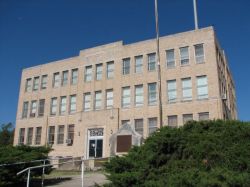 Irion County Courthouse in Mertzon
