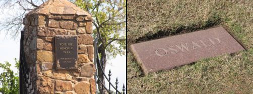 Oswald's grave