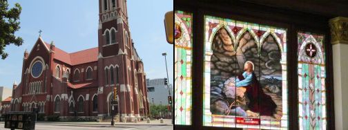 Catholic Cathedral Santuario de Guadalupe in Dallas