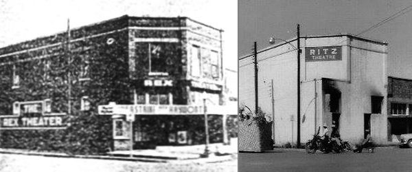 Rex Theater in Strawn