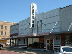 Longbotham Theater in Groesbeck